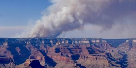 Grand Canyon National Park evacuates 500 visitors due to wildfire as staff shelter in place
