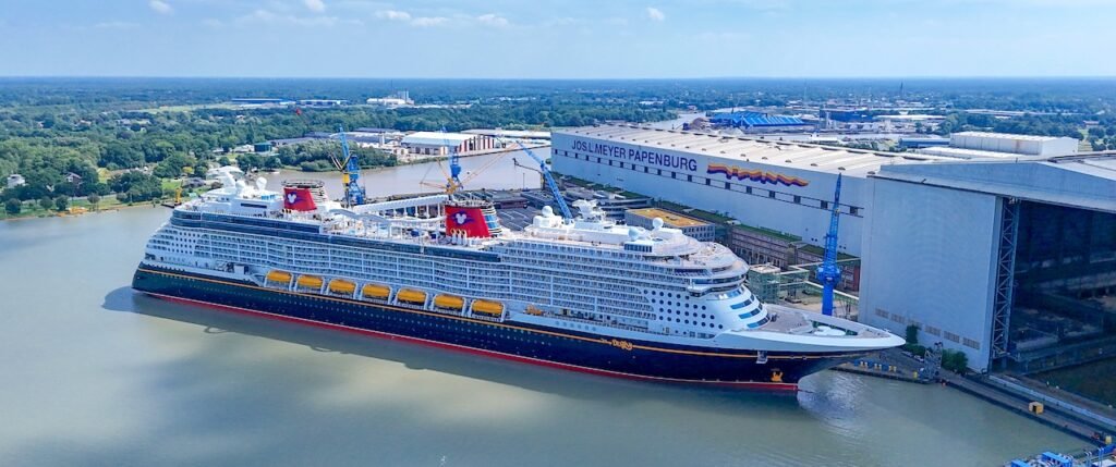 Disney Destiny takes its first step toward new Florida home