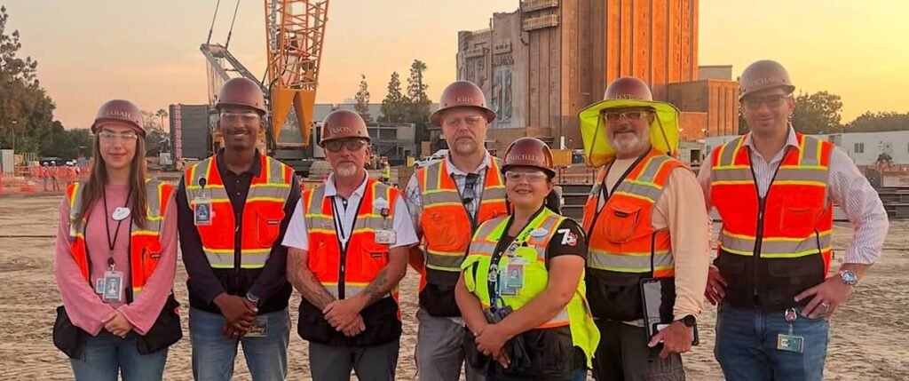 Construction on Disneyland's Avengers project goes vertical
