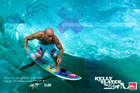 Quiksilver: Kelly Slater carried the legendary surf brand on the tip of his boards for over 20 years