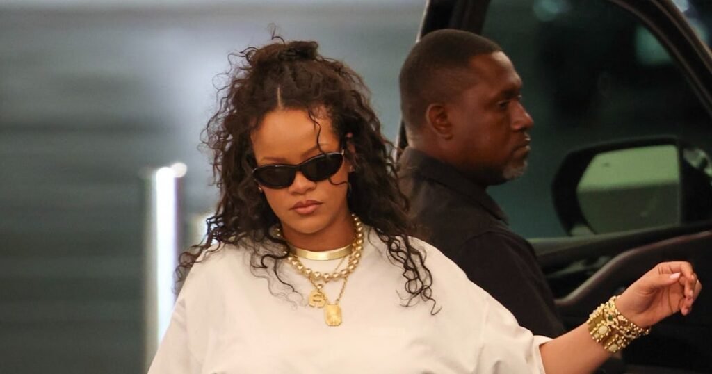 Rihanna Twists All of the Trends of the Summer Into One Outfit