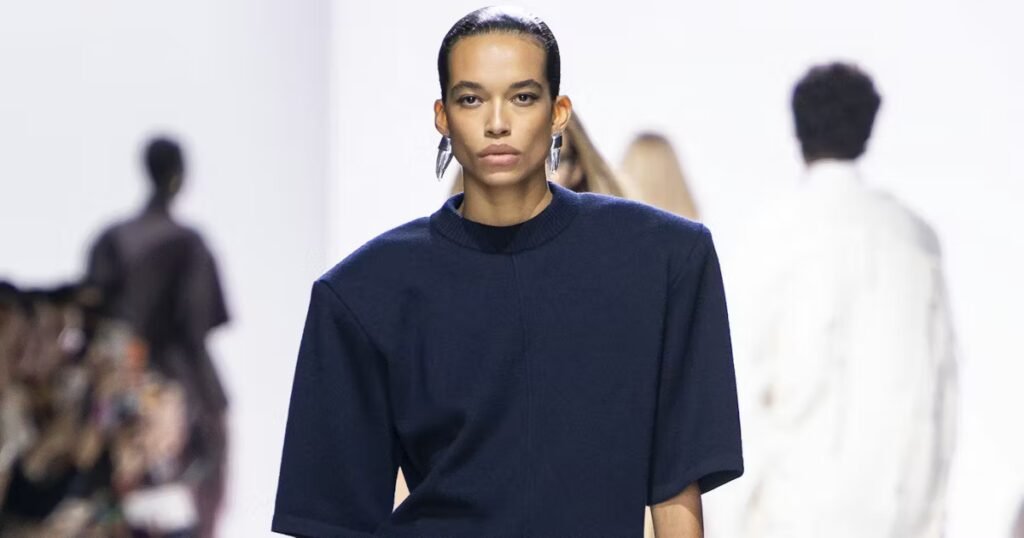 Louise Trotter Debuts the New-New Bottega Veneta at Milan Fashion Week