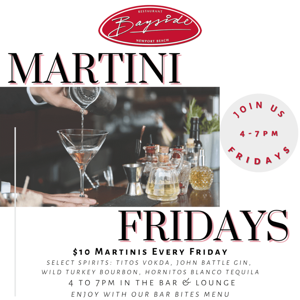 MARTINI FRIDAYS - Visit Newport Beach