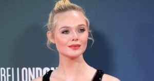 Elle Fanning Updates the Dress-Over-Pants Trick for 2025
