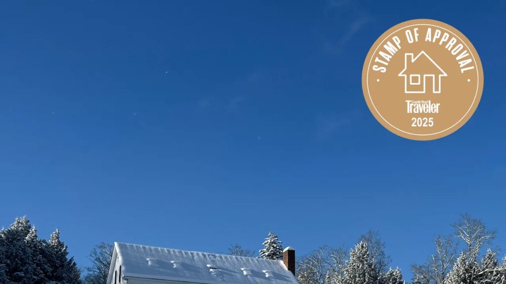 My Favorite Airbnb: A Cozy Vermont Farmhouse With a Fireplace & Sledding Hills