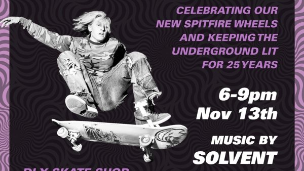 Spitfire X Skate Like a Girl Wheel Launch