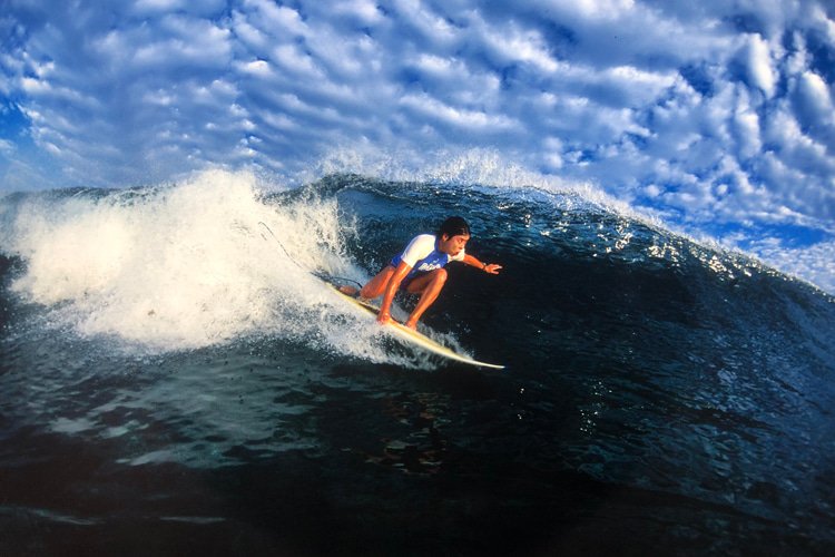 Pauline Menczer: the 1993 ASP Womens World Tour champion | Photo: Menczer Archive