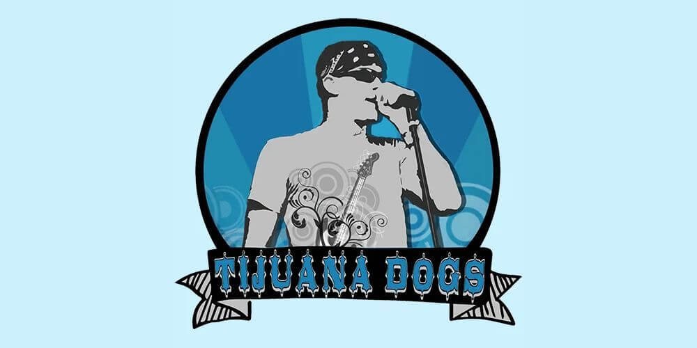 cartoon man holding a microphone