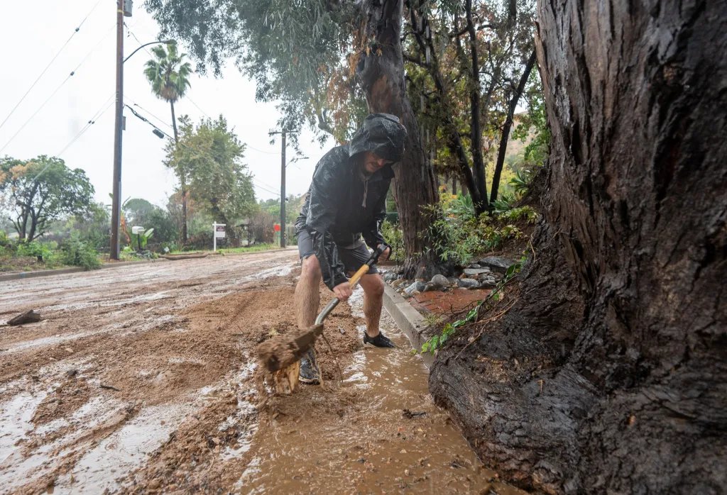 Torrential rain arrives, with mudslides and widespread flooding likely around Southern California – Orange County Register
