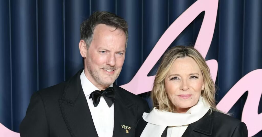 Kim Cattrall’s Wedding Suit Has a Subtle 'Sex and the City' Connection