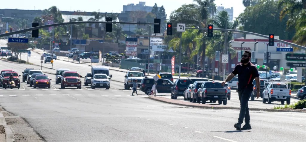 No, pedestrians can’t just step into the roadway without breaking the law – Orange County Register