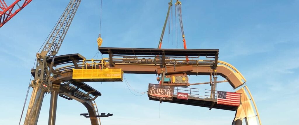 Six Flags tops off another record-setting coaster