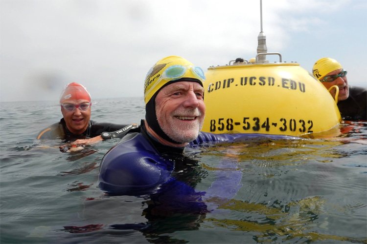 CDIP wave buoys: floating, collecting, and sending surf data since 1975 | Photo: CDIP