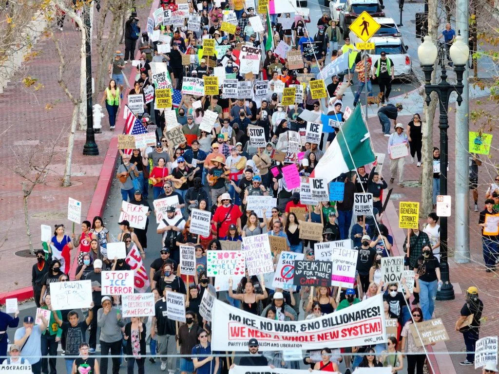 Multiple anti-ICE protests being held in Southern California on Saturday – Orange County Register
