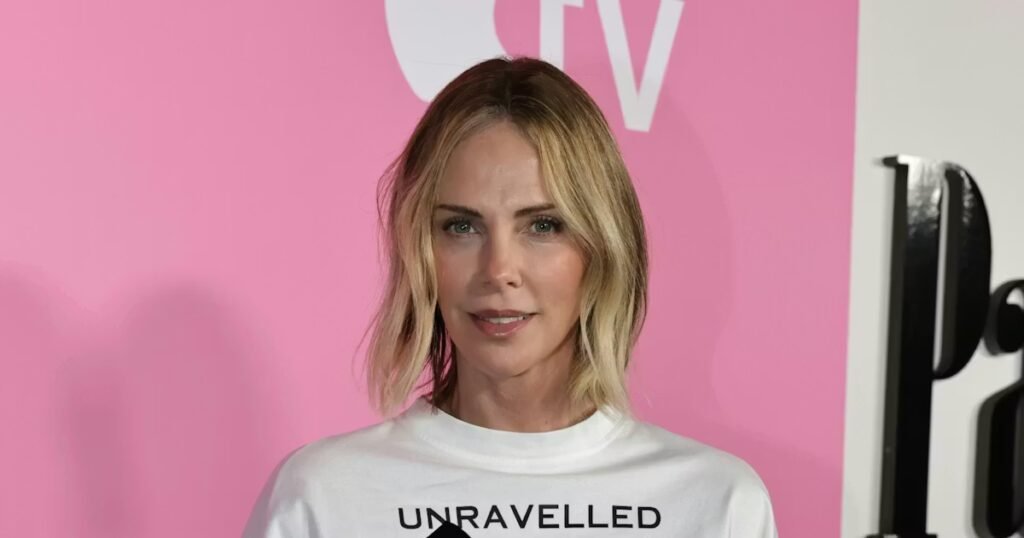 Charlize Theron's First Red Carpet of 2026 Signals a Graphic Tee Renaissance