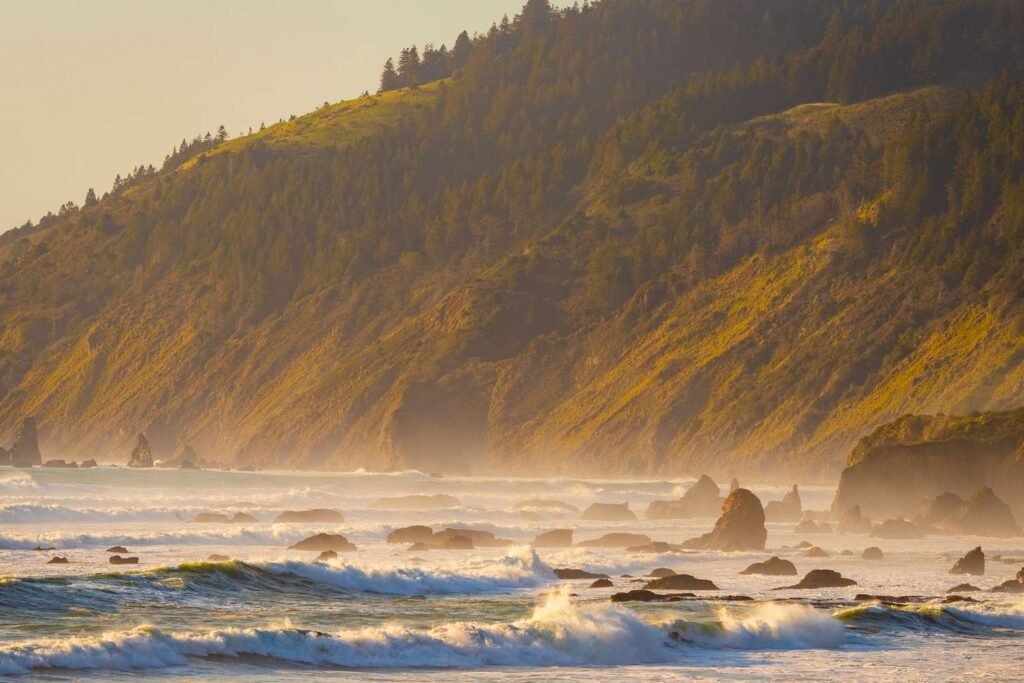 This Coastal California Town Is a Hidden Gem With a Sea Glass Beach and a Historic Train Through the Redwoods