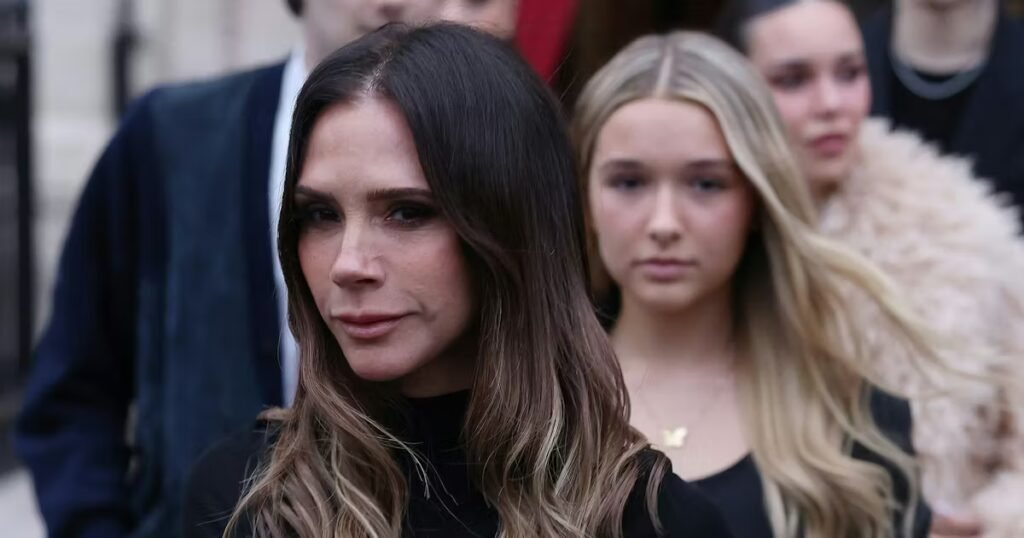 Victoria Beckham Puts on United Front With Family at Paris Fashion Week