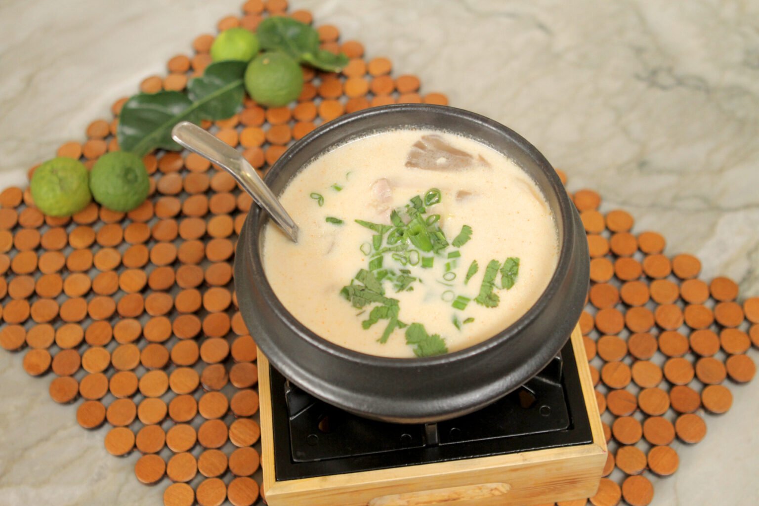 Cathy Thomas Cooks Up Tom Kha Gai with Chef Minh Phan