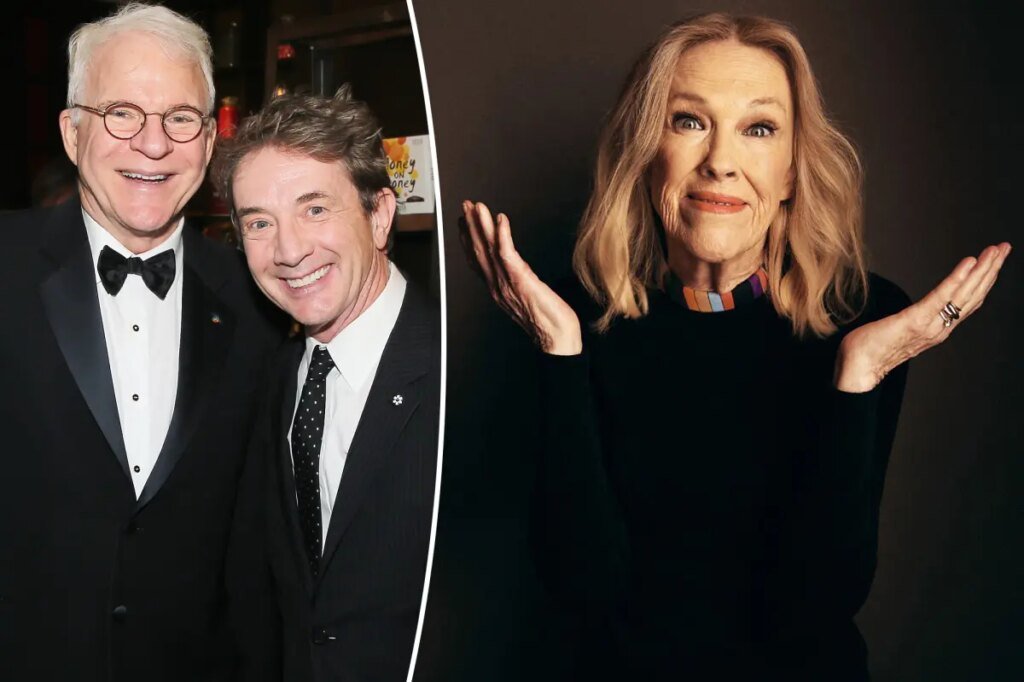 Steve Martin and Martin Short honor Catherine O’Hara onstage