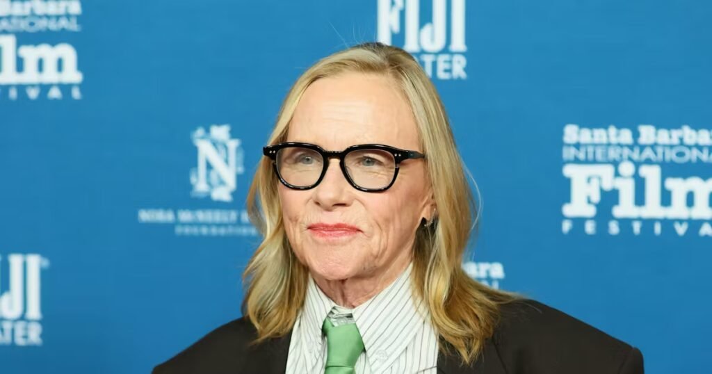 Amy Madigan's Slick Awards Season Style Out-Tailors the Men