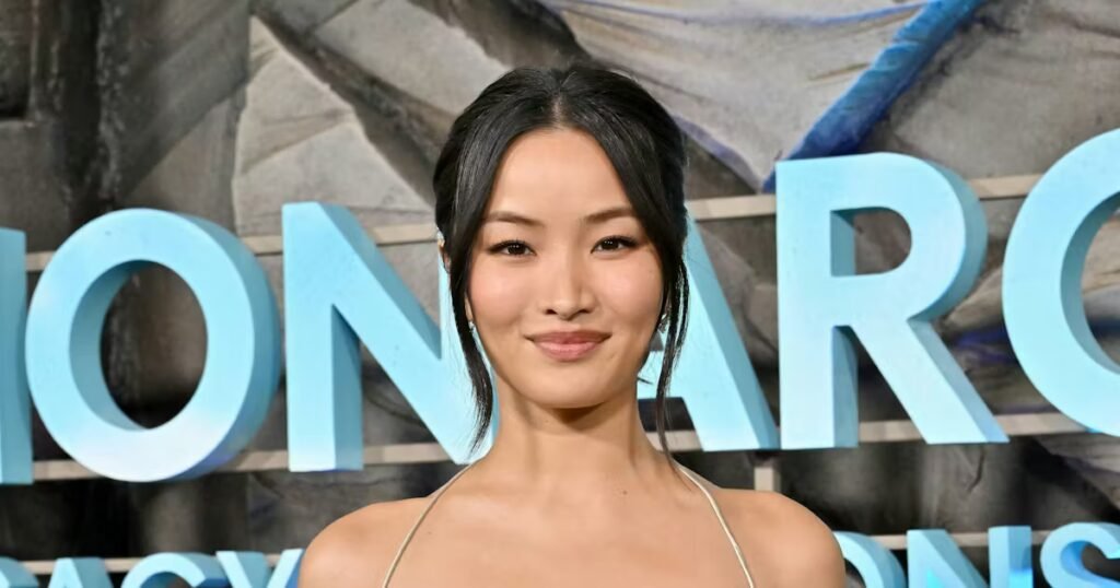 Anna Sawai Shines in Sheer Sea-Foam Lingerie Dress Moment Anna Sawai Has a Goddess Moment in See-through Sea-Foam Lingerie Dress