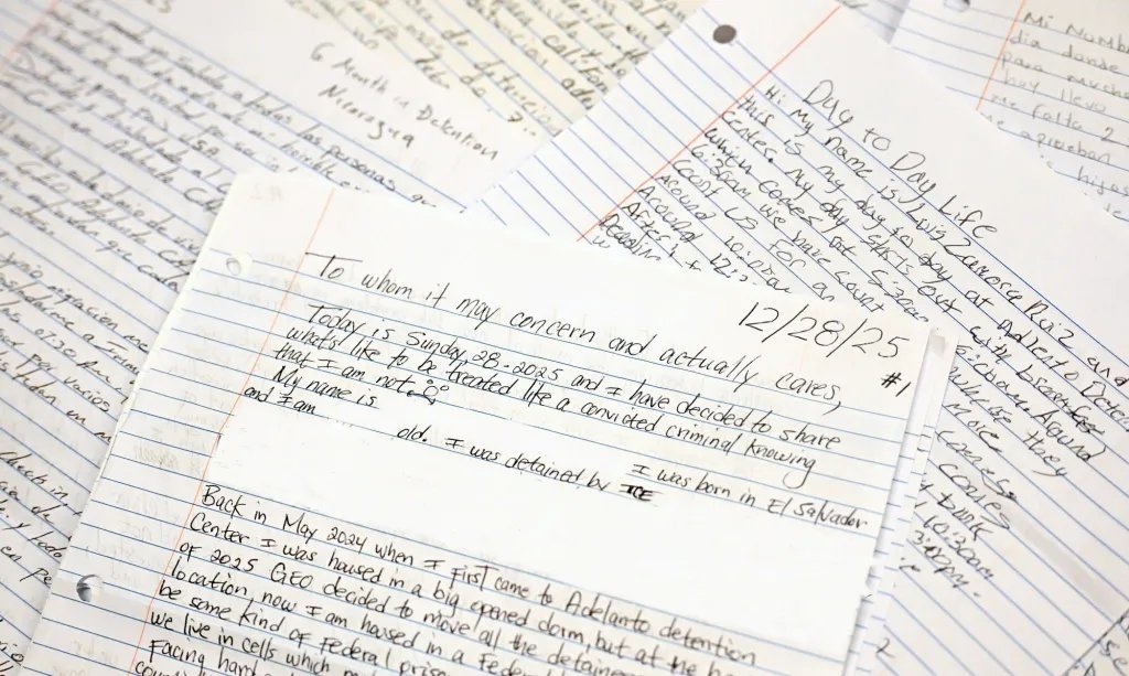 Inside Adelanto ICE Detention: Life Revealed Through Letters Letters reveal what life is like inside Adelanto ICE detention center – Orange County Register