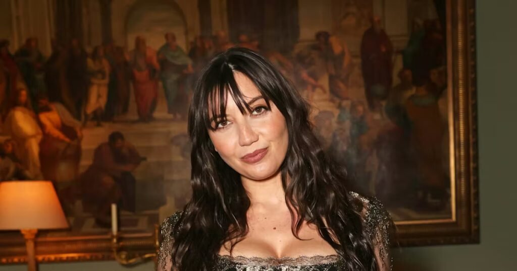 Pregnant Daisy Lowe Stuns in Sheer Maternity Dress Inspired by Rihanna Pregnant Daisy Lowe Channels Rihanna in Sheer Maternity Dress