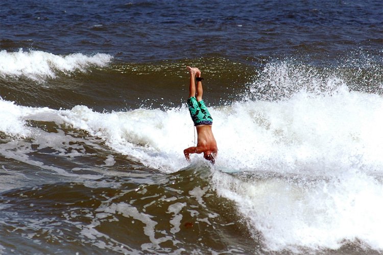 Buffalo Big Board Surfing Classic: there is never a right or wrong way to ride a wave