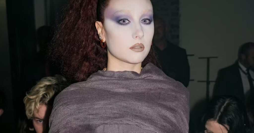 Chappell Roan Takes the Paris Front Row in a Gothic Cut-Out Dress