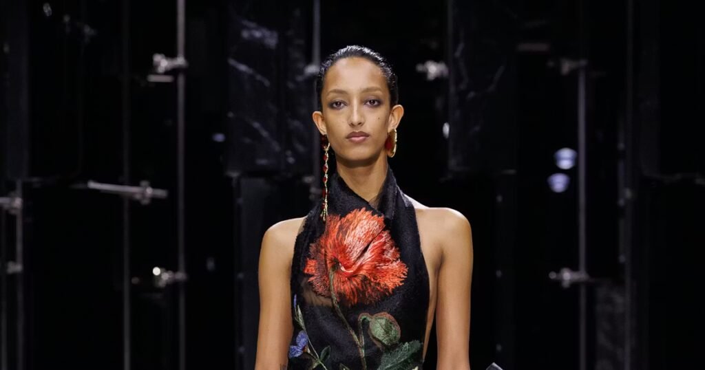 At Givenchy, Sarah Burton Turns to the Old Masters for a Fresh Perspective