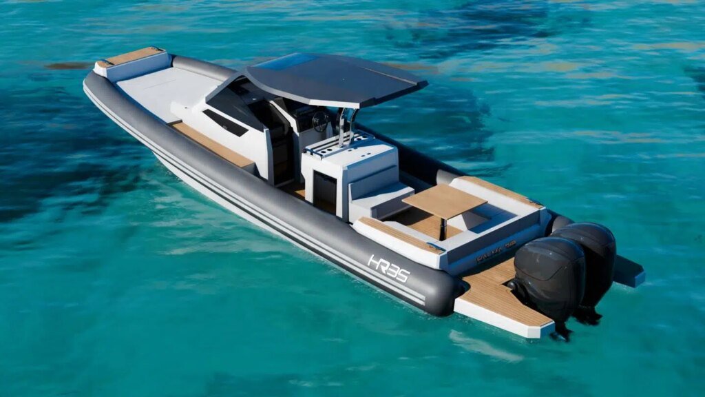 HR 35: the Halma Rib’s flagship will be bold and fast HR 35: the Halma Rib's flagship will be bold and fast