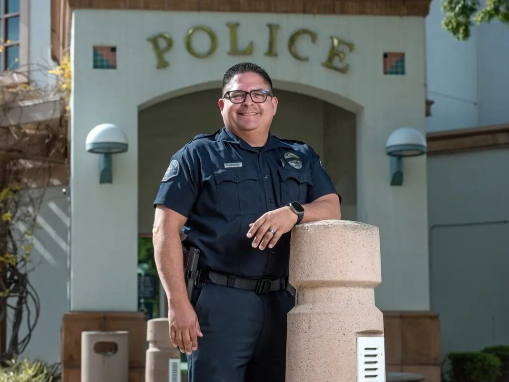 Retired Sheriff’s Deputy Joins Tustin Police Department, Expresses Excitement Retired Sheriff's Deputy happy to be part of Tustin Police Department