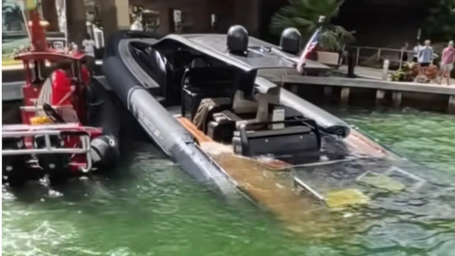 Anvera Maxi-RIB Almost Sank in the Miami River