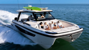 Aquila 45 Sport: European Debut at the Sardinia Boat Show
