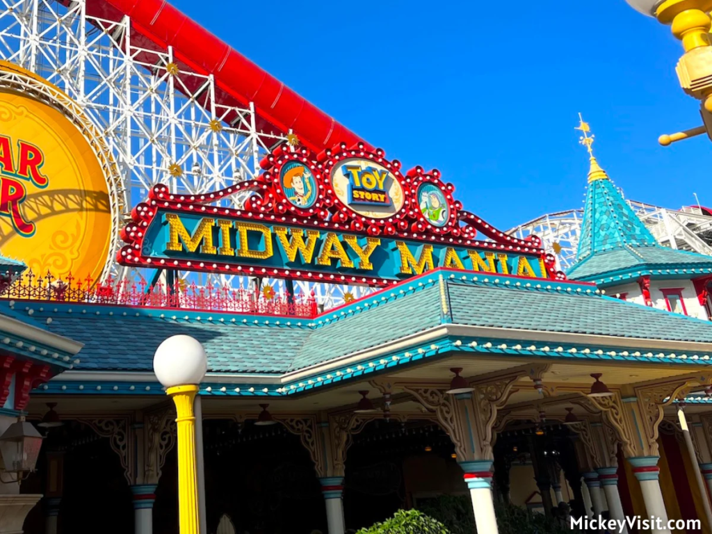 Toy Story Midway Mania entrance