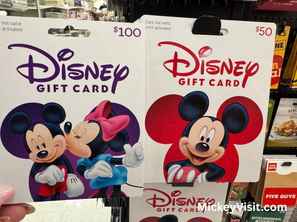 Disney gift card