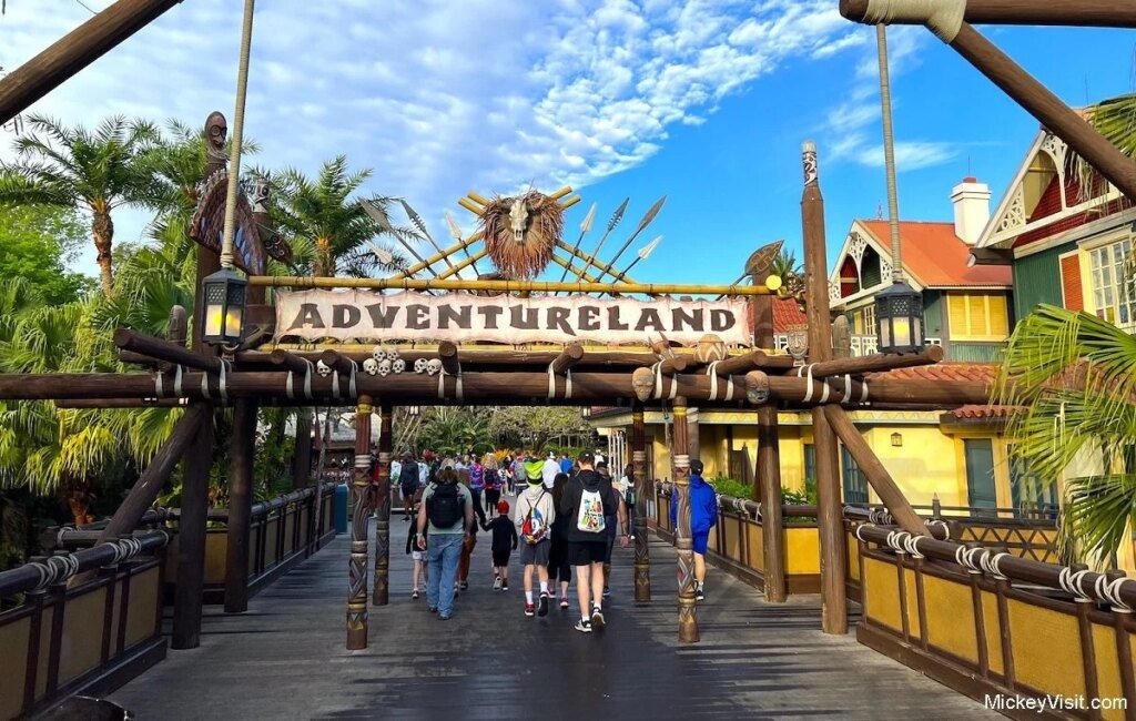 Disney Revives Free Lightning Lane for Scavenger Hunt Participants adventureland at magic kingdom