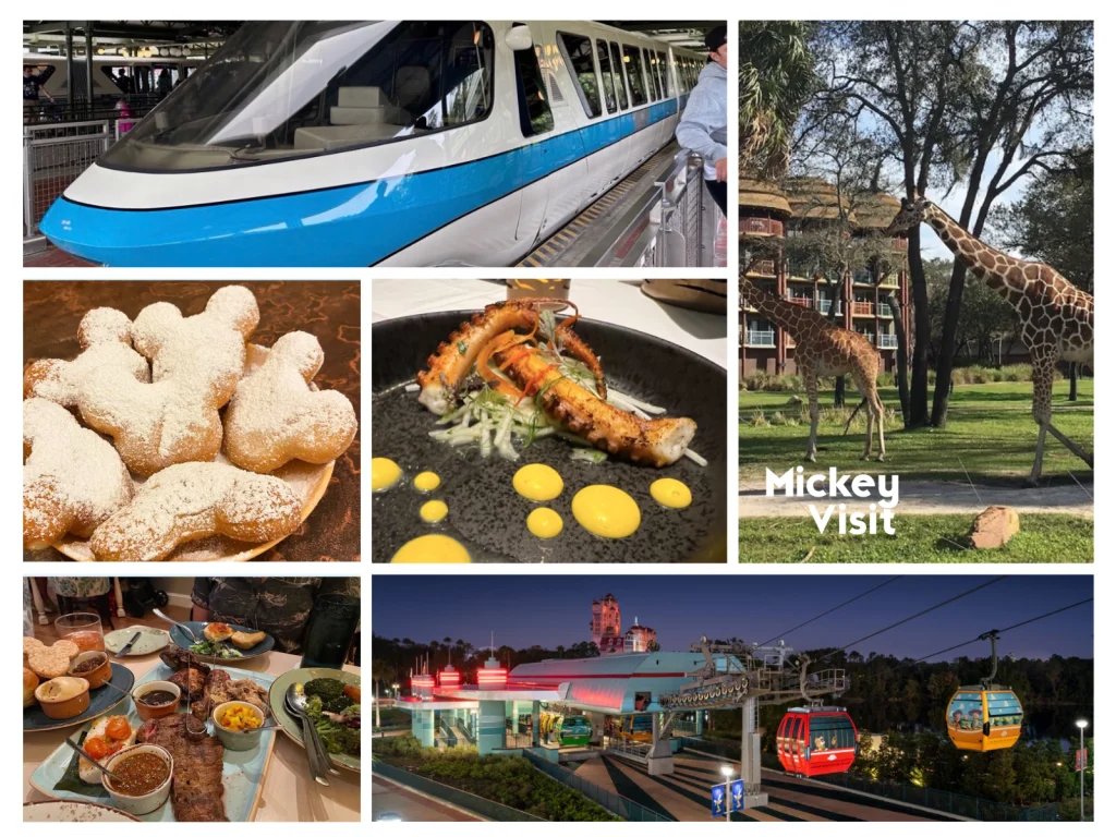 Disney World Food Crawl: 5 Resort Hopping Itineraries for Every Area 5 Disney World Resort Hopping Food Crawl Itineraries in Each Resort Area - Mickey Visit