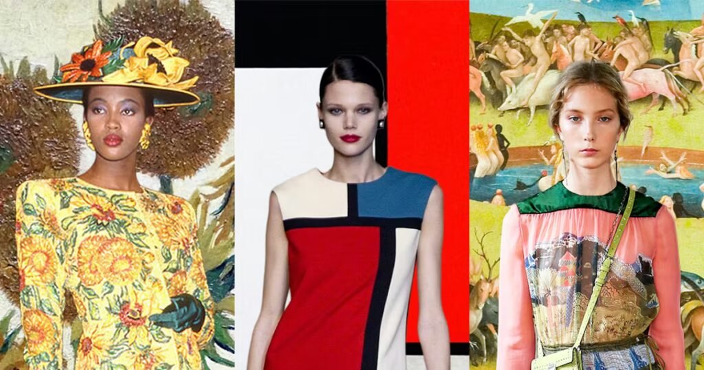 Fashion Designers Channel Art in 20 Iconic Clothing Moments 20 Times Fashion Designers Referenced Art In Their Clothing