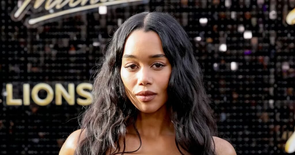 Laura Harrier Puts a Surrealist Twist on Madonna’s Cone Bra