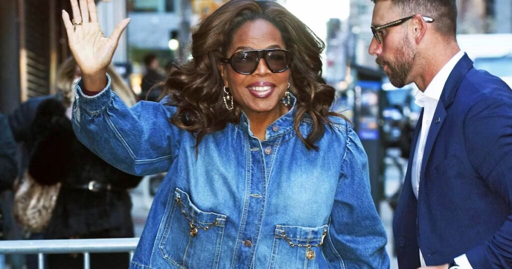 Oprah Elevates Double Denim Style with Chloé’s Revitalized It Bag Oprah Chicly Upgrades Double Denim with Chloé’s Revived It Bag