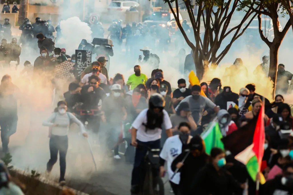 Santa Ana Police Called to Aid Federal Officers Before Firing on ICE Protesters Last Year