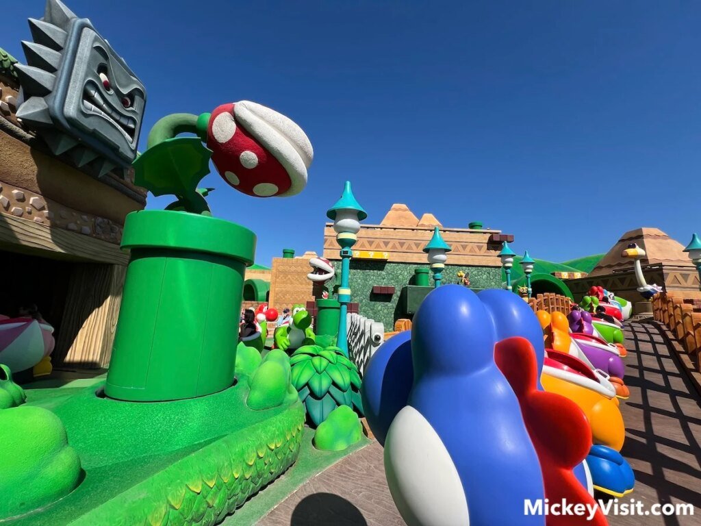 yoshi super nintendo mario ride at epic universe