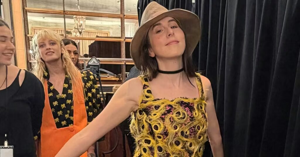 Alana Haim Made Her Own Merch for Her Louis Vuitton Runway Debut