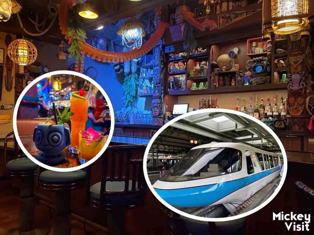 Best Disney World Monorail Bar Crawl Itinerary! Our Top 5 Favorite Stops - Mickey Visit