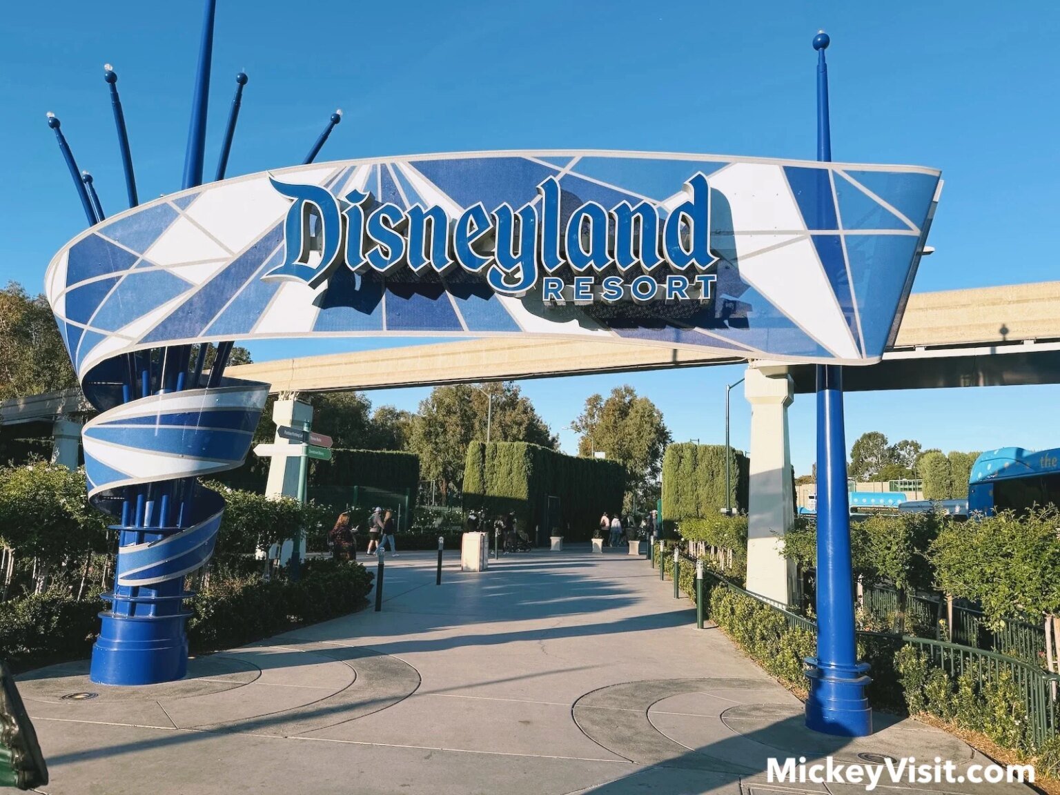 Disneyland Issues Statement Amid Nearby Chemical Evacuation Alerts Disneyland entrance sign
