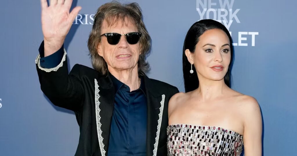 Mick Jagger Makes Rare Appearance With Fiancée Melanie Hamrick at a Ballet Gala