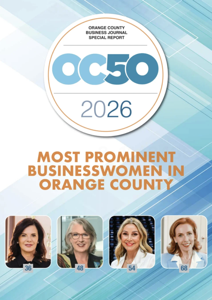 2026 OC50 Most Prominent Businesswomen in Orange County