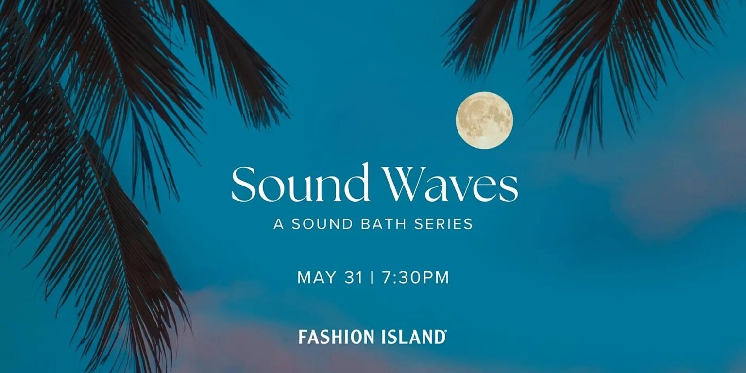 Take Part in an Open-Air Sound Bath at Fashion Island